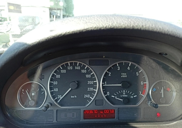 BMW Seria 3 cena 5900 przebieg: 283000, rok produkcji 2001 z Warszawa małe 106